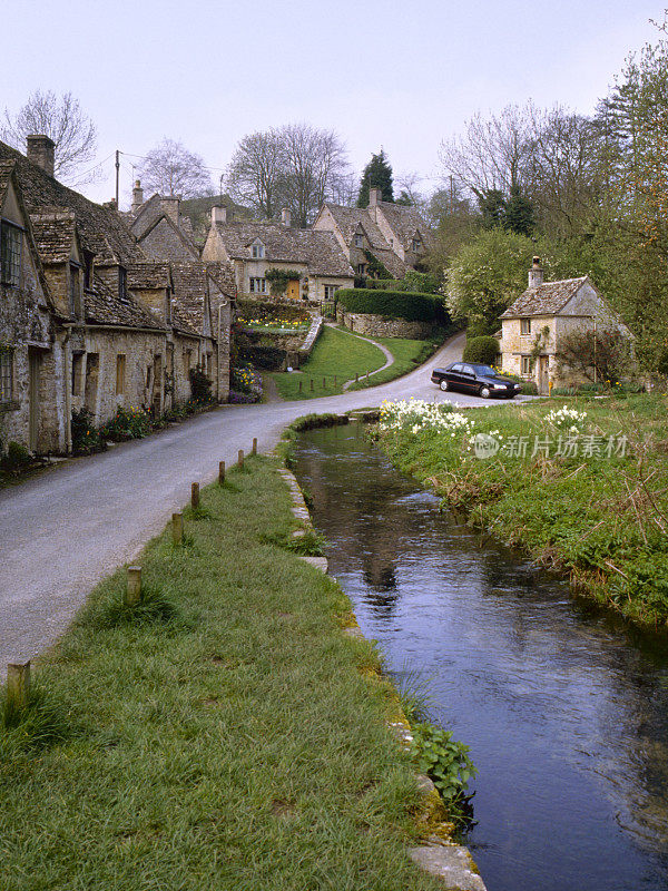 风景如画的科茨沃尔德- Bibury